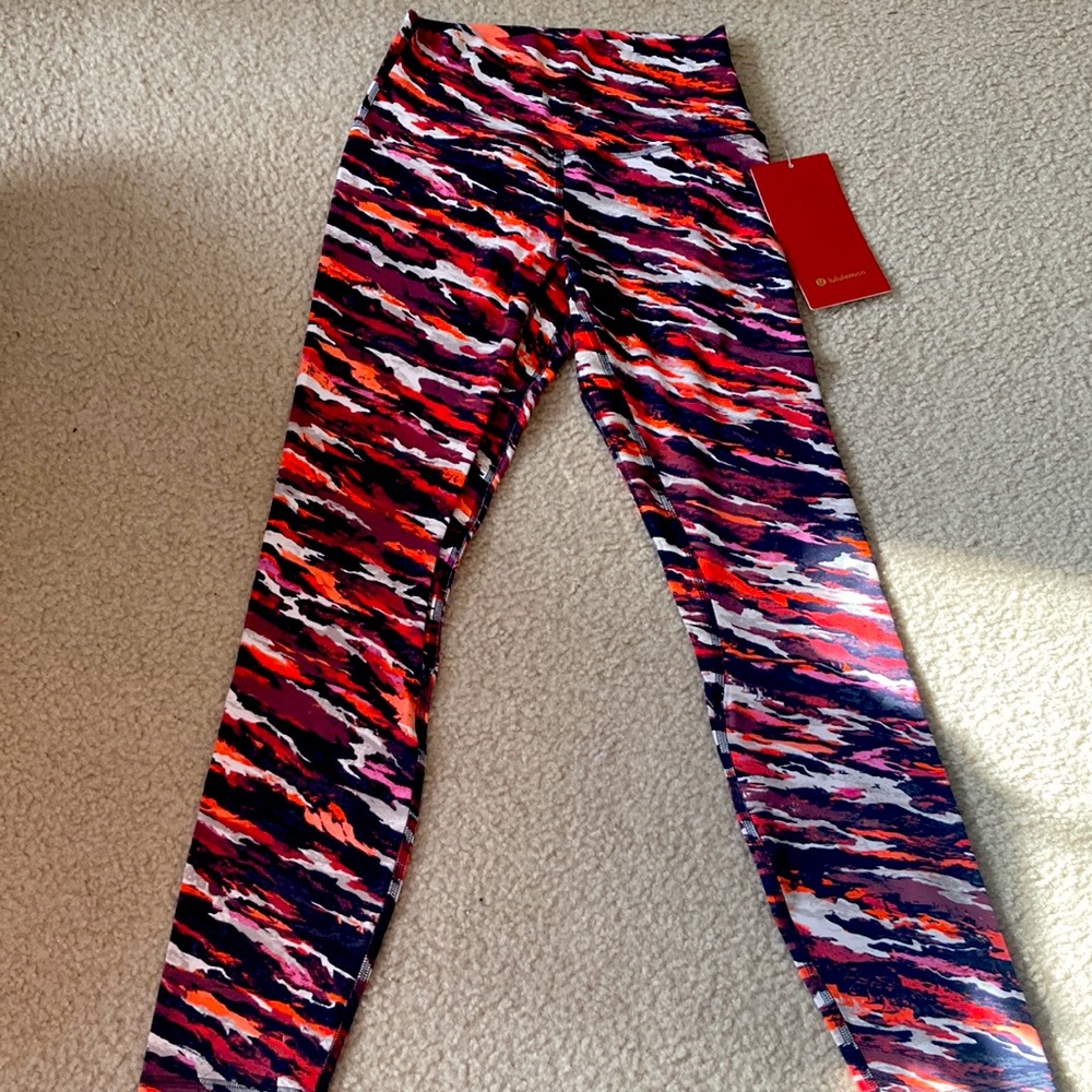Lululemon Lunar New Year Tiger Smoked Red Multi